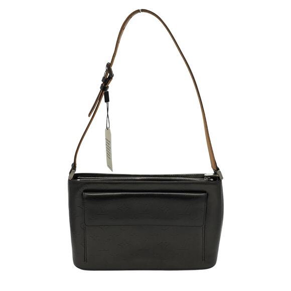 Louis Vuitton Black Monogram Mat Alston Shoulder Bag*COA - Picture 1 of 15